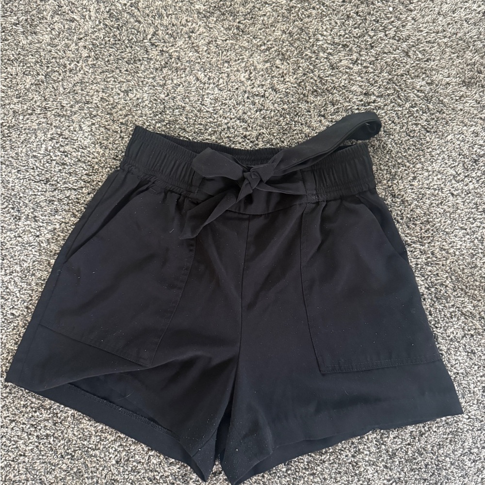 Dynamite Black High Waist Women's Shorts